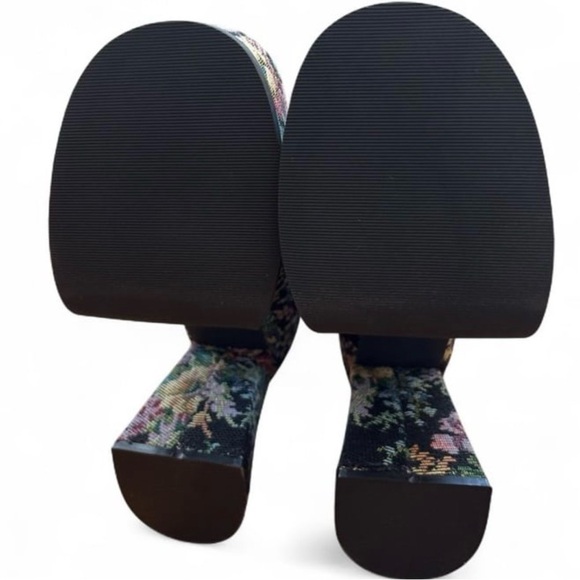 Current Mood Dolls Kill ‘BOHEME GARDEN’ Tapestry OTK Boots Vest SET L/9 NWT - Picture 6 of 13